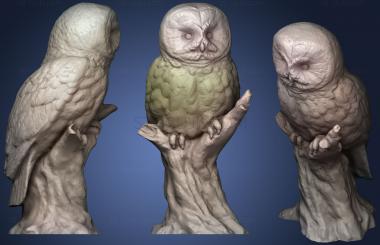 3D model Owl Statue 3 (STL)